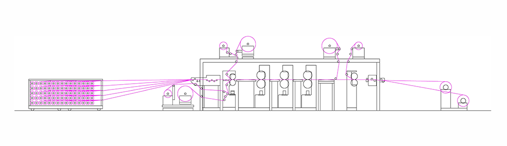 Carbon Fiber Prepreg Coating Line (roll-press type)