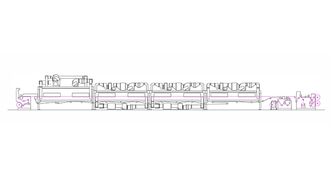 Ceramic Sheet Forming Line (from medium-thick to thick coating)