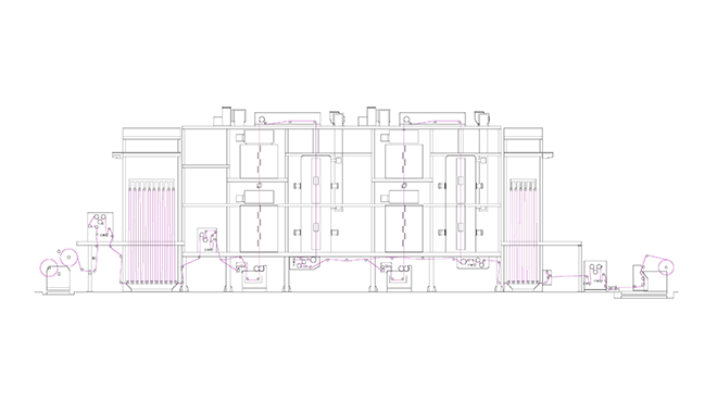 Glass Cloth Production Line (Silane Finishing Machine)